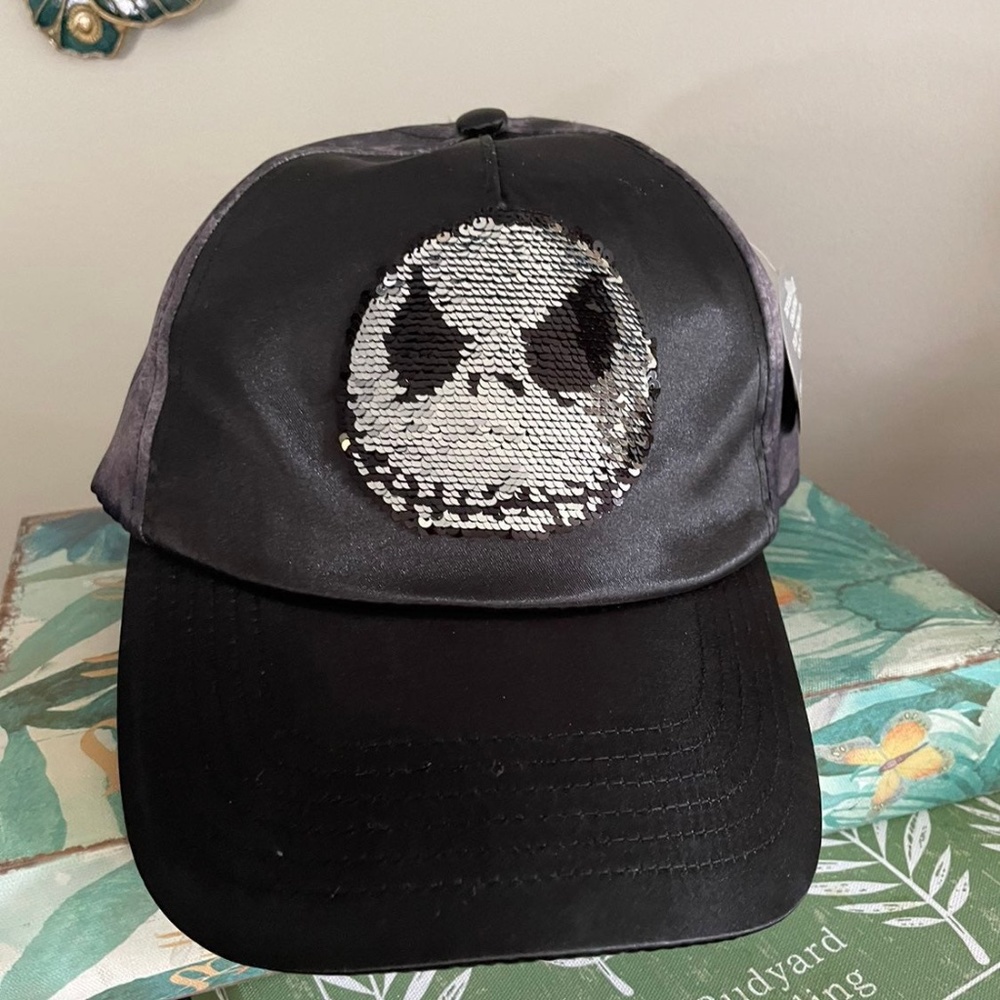 NWT Disney NBC Jack Reverse Sequins Hat - Picture 1 of 5